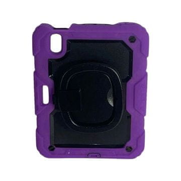 Nikcorp Oklopna zaštitna maska sa stalkom za iPad Mini 6. generacije, ljubičasta futrola s funkcijom buđenja i spavanja