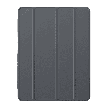 Nikcorp Zaštitna preklopna maska za iPad 2/3/4 9,7", elegantna siva futrola s magnetskim zatvaranjem i stalkom