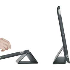 Nikcorp Elegantna siva preklopna zaštitna maska za iPad 2/3/4 9,7" s magnetnim zatvaranjem i funkcijom postolja