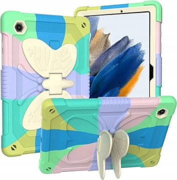 Nikcorp Čvrsta zaštitna maska za Samsung Galaxy Tab A8 10.5" sa stalkom, ručkom i naramenicom, višebojna