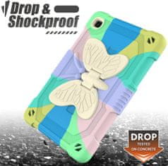 Nikcorp Čvrsta zaštitna maska za Samsung Galaxy Tab A8 10.5" sa stalkom, ručkom i naramenicom, višebojna