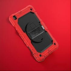 Nikcorp Crvena rotirajuća torbica s postoljem za Samsung Galaxy Tab A 8.0 2019, elegantna zaštitna futrola 360° za tablet