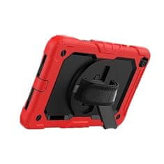 Nikcorp Crvena rotirajuća torbica s postoljem za Samsung Galaxy Tab A 8.0 2019, elegantna zaštitna futrola 360° za tablet