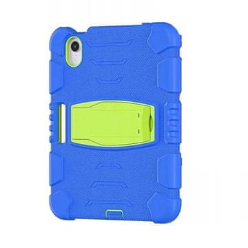 Nikcorp Oklopna maska za iPad Mini 6 2021 (8,3") sa stalkom i držačem za olovku, trodijelna zaštitna futrola, plava