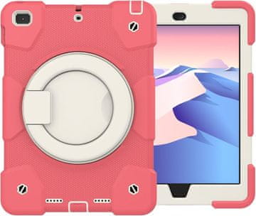 Nikcorp Zaštitna torbica za iPad Mini 5/4 7.9" s rotirajućim stalkom od 360°, ručkom i naramenicom, roza