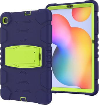 Nikcorp Oklopna maska za Samsung Tab A 8.4" s ugrađenim postoljem, tamnoplava, otporna na udarce i padove, zaštitna futrola