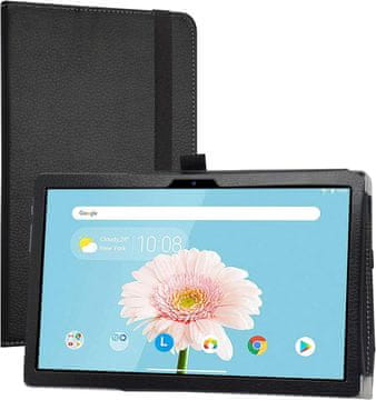 Nikcorp Preklopna futrola za tablet TECLAST P20HD/M40 10,1", stalak, PU koža, elegantna i tanka zaštitna maska, crna