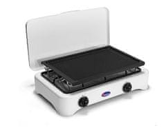 CF Parker Dvostruko plinsko kuhalo za vanjsku upotrebu s plinskom pločom za pečenje CF Parker