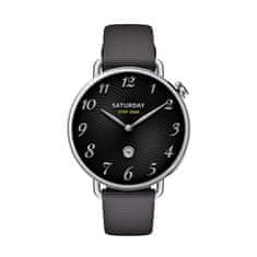 Xiaomi Watch S4 pametni sat, 41 mm, gumeni remen, crni