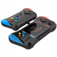 Dexxer Prijenosna igraća konzola X99 s dvostrukom baterijom od 1200 mAh + 500 igara, USB 3,5″