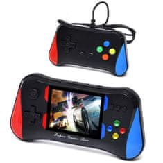 Dexxer Prijenosna igraća konzola X99 s dvostrukom baterijom od 1200 mAh + 500 igara, USB 3,5″