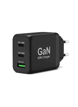 Port Designs GaN punjač/adapter od 65 W, USB-A, USB-C (900106-EU)
