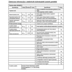 SHE SHX PTC ventilatorski grijač 360-stupnjevni 1500W Keramički element