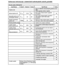 SHE SHX Ventilatorni grijač s termostatom i rotacijskom funkcijom 2000W