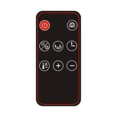 SHE PTC keramički ventilatorski grijač s vizualnim učinkom vatre 2000W