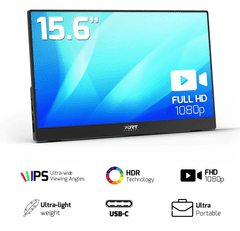 Port Designs Nomad monitor, 39,6 cm (15,6), FHD, LCD, IPS, prijenosni (902101)