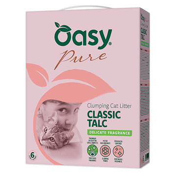 Oasy Pure posip za mačke, Classic Talk, 10 l