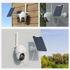 Reolink Go G430 kamera, IP, LTE, bijela + solarni panel (B4GPT2K03SP)