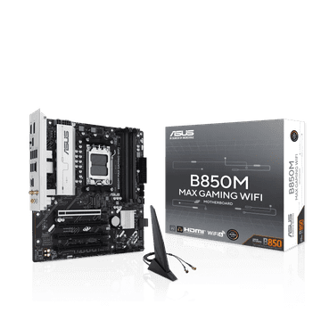 ASUS B850M Max Gaming WiFi matična ploča, AM5, mATX (90MB1LL0-M0EAY0)