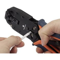 Toolcraft Kliješta za krimpovanje modularnih konektora RJ10, RJ11, RJ12, RJ45