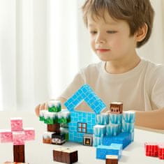 JOJOY® Magnetski set za gradnju 106 kom, STEM edukativne 3D kocke za djecu 3+ | MAGSET, svemir