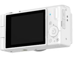 SJCAM ZV200 digitalni fotoaparat, 5K Ultra HD+, 80MP, 16x digitalni ZOOM, AUTOMATSKI fokus, 9 UNAPRIJED POSTAVLJENIH načina rada, +pribor, bijela