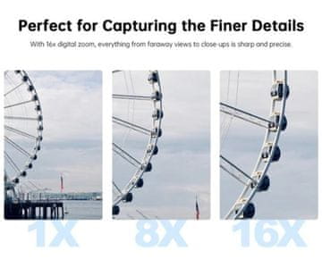 16-kratni digitalni zoom