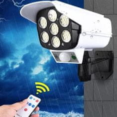 HOME & MARKER® LED solarno svjetlo s detektorom pokreta, bežično IP66 sigurnosno osvjetljenje 360° | LUMACAM