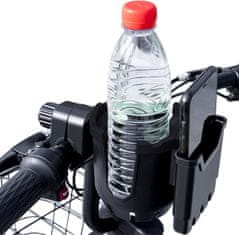 SOLFIT® Držač za čaše i telefon za bicikl, univerzalni 360° rotirajući držač za upravljač bez alata | BIKECUP