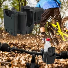 SOLFIT® Držač za čaše i telefon za bicikl, univerzalni 360° rotirajući držač za upravljač bez alata | BIKECUP