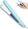 FRILLA® Mini putni ravnalnik za kosu, kompaktan uređaj za ravnanje i kovrčanje svih tipova kose (plava) | MINISTYLE