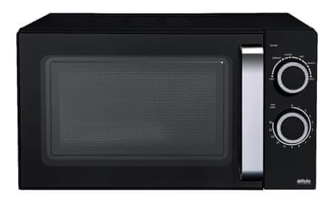 MW-C 25.2 mikrovalovna pečica, keramična, črna (430031) 