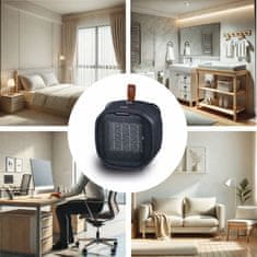 Silva Schneider HL-M 500 mini grijač zraka, crni (510041)