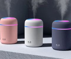 Platinet PADYM107 ovlaživač zraka, LED osvjetljenje, ružičasta