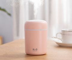 Platinet PADYM107 ovlaživač zraka, LED osvjetljenje, ružičasta