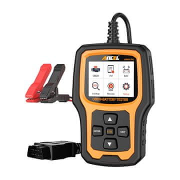 Ancel 2-u-1 dijagnostički skener OBD2 i tester baterije AD410 PRO