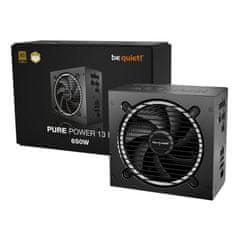 Be quiet! Pure Power 13 M modularno napajanje, ATX, 650W, 80Plus Gold (BP025EU)