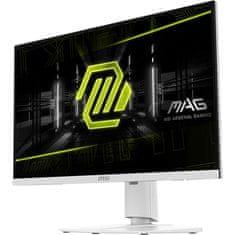 MSI Monitor MAG 274URFW 27" / 4K UHD / 160Hz / 0,5ms (GTG) (bijel) – podesiv po visini - PD 15W