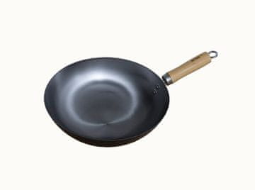 Hot Wok wok tava od ugljičnog čelika 30 cm HW3730
