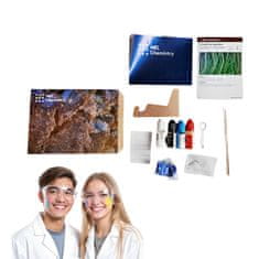 Nikcorp Set za kemijske pokuse Čarobne alge, edukativna igra za djecu 10+, uzgoj kemijskog vrta, siguran laboratorij kod kuće