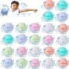 Vodeni baloni za višekratnu upotrebu 24 kom, mekane silikonske vodene bombe za ljetne igre, vrt, plažu i bazen, raznobojni
