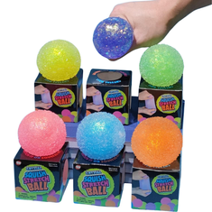 Nikcorp Antistres loptice za stiskanje 6 kom, rehabilitacijska igračka za djecu i odrasle, za smirenje i fokus, razne boje