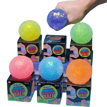 Nikcorp Antistres loptice za stiskanje 6 kom, rehabilitacijska igračka za djecu i odrasle, za smirenje i fokus, razne boje