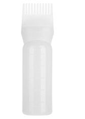 Nikcorp Bočica s aplikatorom za ulje za kosu, precizno nanošenje boje i regeneratora, s češljem za korijen i mjernom skalom, 160 ml