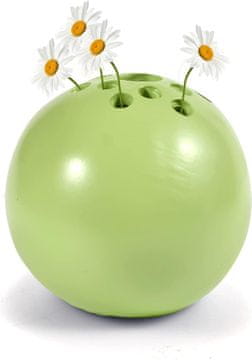 Nikcorp Keramička vaza za cvijeće, estetska i moderna dekoracija za dom, idealna za suho i svježe cvijeće, dnevni boravak, zelena