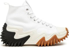 Nikcorp Ženske tenisice s platformom za iznimnu udobnost, visoka sportska obuća s CX pjenom i valovitim potplatom, bijele, 39 EU