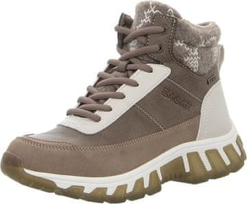 Nikcorp Ženske gležnjače za jesen/zimu, vodootporne i tople, s vezicama i TEX membranom za zaštitu od vlage, smeđe