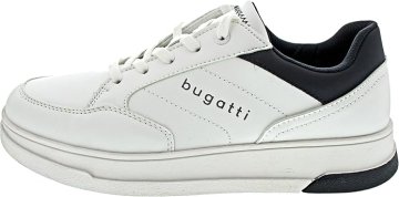 Nikcorp Muške tenisice za cjelodnevnu udobnost, elegantne bijele cipele s fleksibilnim potplatom i elastičnim vezicama, veličina 41 EU