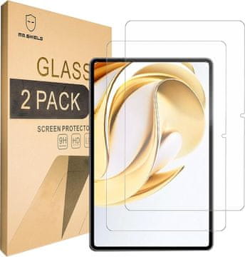 Nikcorp Kaljeno staklo za ZTE Axon Pad, 2 komada, 9H tvrdoća, zaštita od ogrebotina i otisaka, HD prozirnost, 12,1 inča