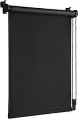 Nikcorp Termo roleta za zamračivanje, energetska ušteda, bez bušenja, za spavaću sobu i kupaonicu, crna, 65x210 cm